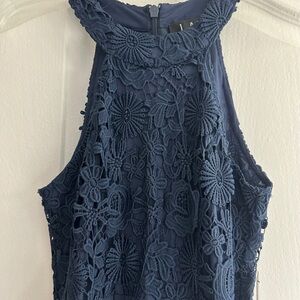 Lulu’s Navy Maxi Dress